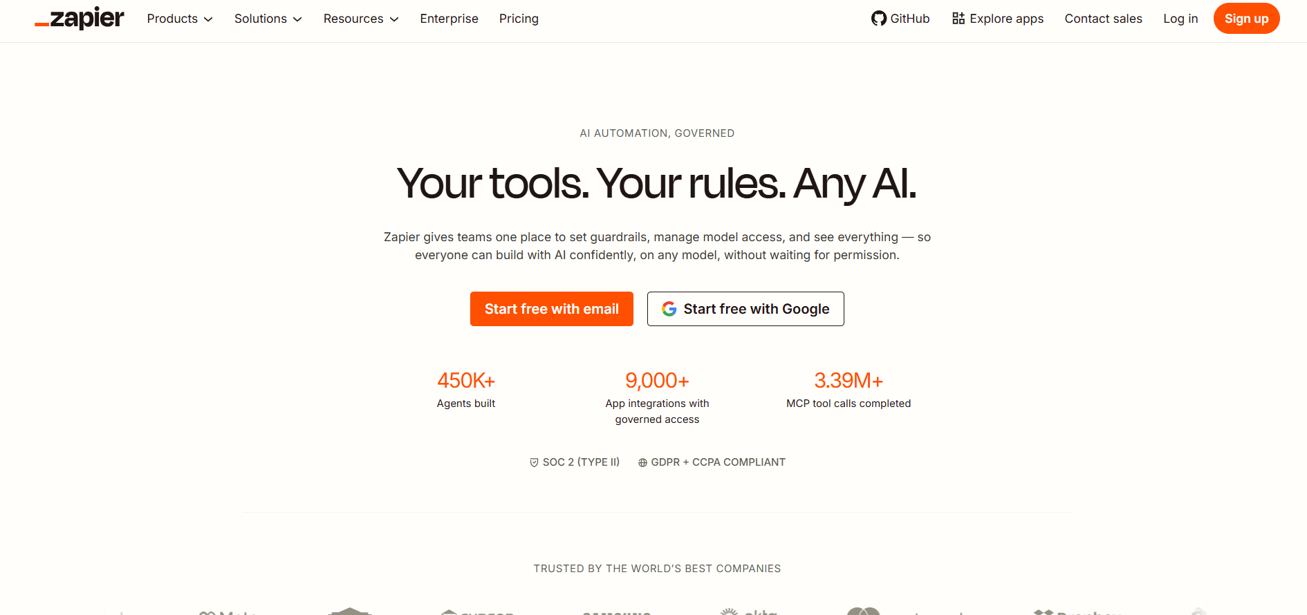 Zapier integration pages programmatic SEO example