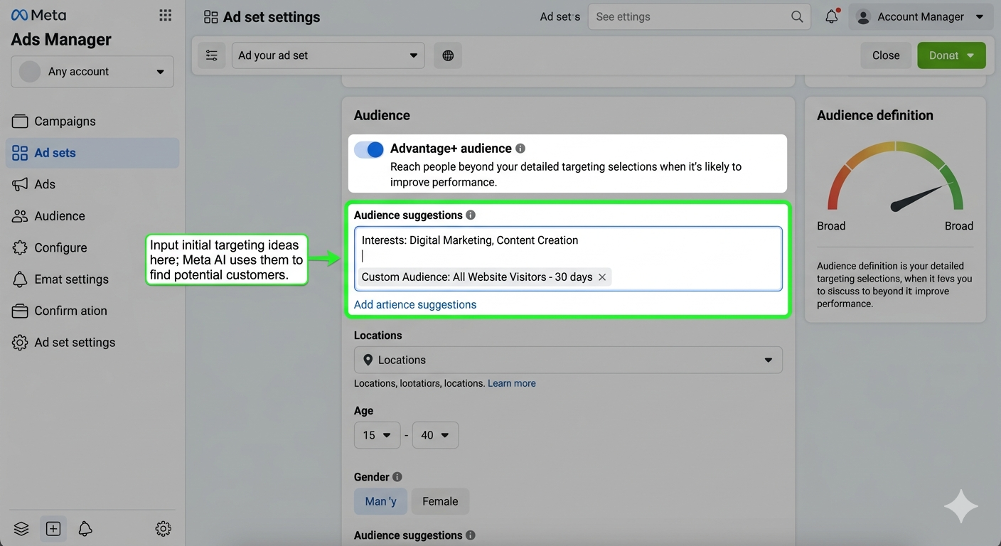 Screenshot of changing bid strategy in Meta Ads Manager from manual to Lowest Cost.
