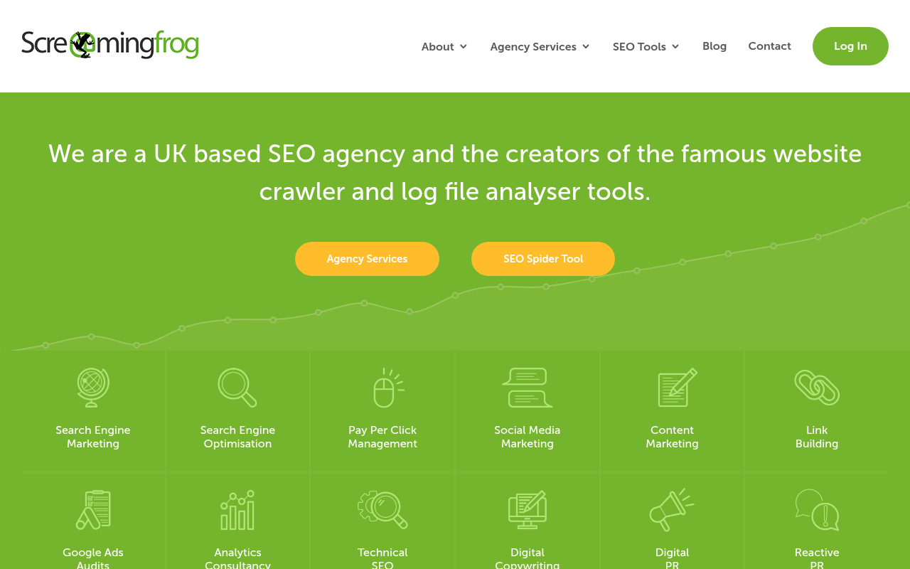 Technical SEO crawl results showing status codes and broken links for ecommerce site