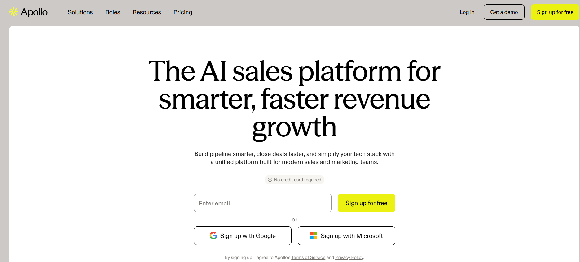 Apollo.io all-in-one prospecting and outreach platform