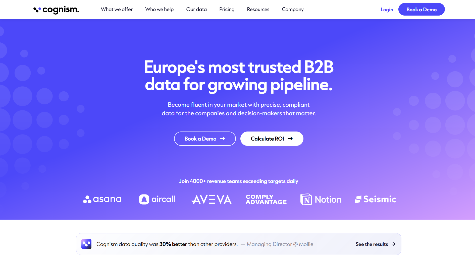 Cognism GDPR-compliant sales automation software pricing
