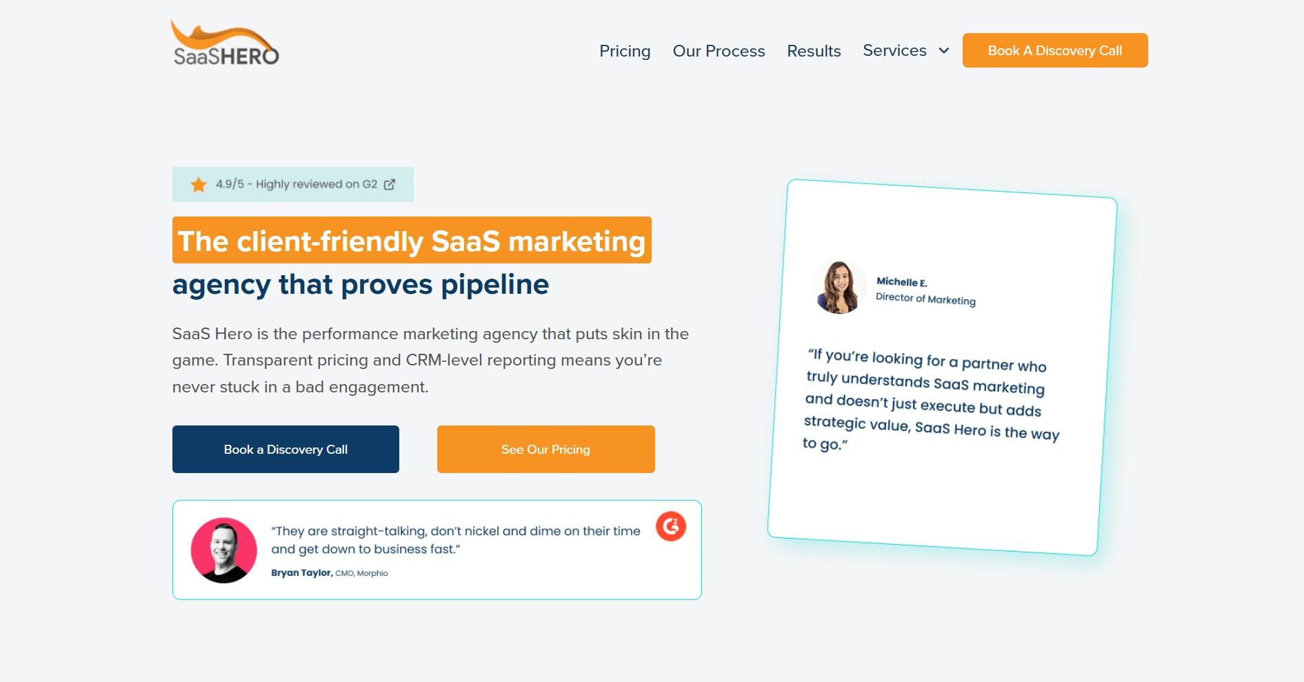 SaaSHero GTM consulting agency for early-stage SaaS companies